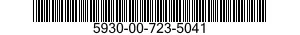 5930-00-723-5041  5930007235041 007235041