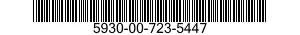 5930-00-723-5447  5930007235447 007235447