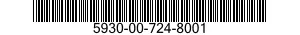 5930-00-724-8001  5930007248001 007248001