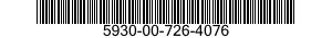 5930-00-726-4076  5930007264076 007264076