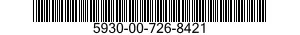 5930-00-726-8421  5930007268421 007268421