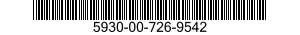 5930-00-726-9542 SWITCH,THERMOSTATIC 5930007269542 007269542