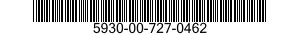 5930-00-727-0462  5930007270462 007270462