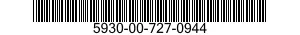 5930-00-727-0944  5930007270944 007270944