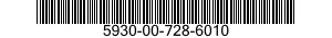 5930-00-728-6010  5930007286010 007286010