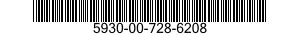 5930-00-728-6208  5930007286208 007286208