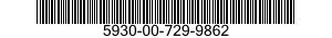5930-00-729-9862  5930007299862 007299862