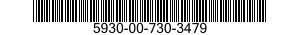 5930-00-730-3479 SWITCH,TOGGLE 5930007303479 007303479