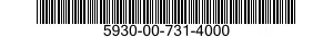 5930-00-731-4000  5930007314000 007314000