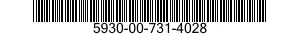 5930-00-731-4028  5930007314028 007314028