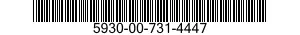 5930-00-731-4447  5930007314447 007314447