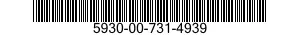 5930-00-731-4939  5930007314939 007314939