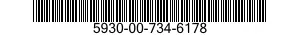 5930-00-734-6178  5930007346178 007346178