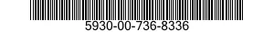 5930-00-736-8336  5930007368336 007368336