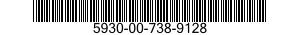 5930-00-738-9128 SWITCH,TOGGLE 5930007389128 007389128