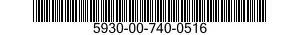 5930-00-740-0516  5930007400516 007400516