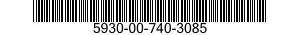5930-00-740-3085 SWITCH,SENSITIVE 5930007403085 007403085