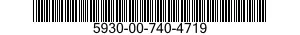 5930-00-740-4719  5930007404719 007404719