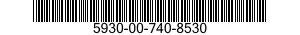 5930-00-740-8530  5930007408530 007408530
