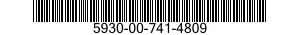 5930-00-741-4809  5930007414809 007414809