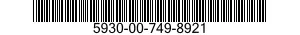 5930-00-749-8921  5930007498921 007498921