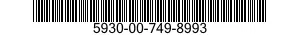 5930-00-749-8993  5930007498993 007498993