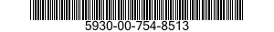5930-00-754-8513  5930007548513 007548513