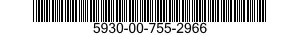 5930-00-755-2966  5930007552966 007552966