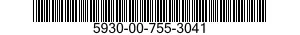 5930-00-755-3041  5930007553041 007553041