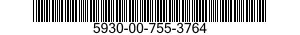 5930-00-755-3764  5930007553764 007553764