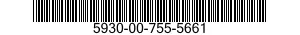 5930-00-755-5661  5930007555661 007555661