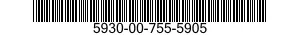 5930-00-755-5905  5930007555905 007555905