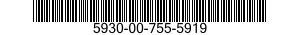 5930-00-755-5919  5930007555919 007555919