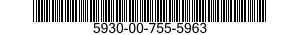 5930-00-755-5963  5930007555963 007555963