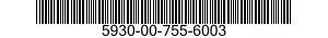 5930-00-755-6003  5930007556003 007556003