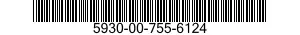 5930-00-755-6124  5930007556124 007556124