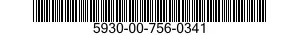5930-00-756-0341  5930007560341 007560341