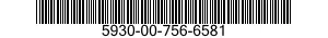 5930-00-756-6581  5930007566581 007566581