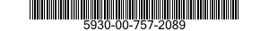 5930-00-757-2089  5930007572089 007572089