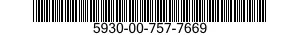 5930-00-757-7669  5930007577669 007577669