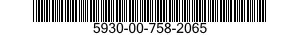 5930-00-758-2065  5930007582065 007582065