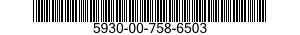 5930-00-758-6503  5930007586503 007586503