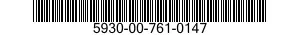 5930-00-761-0147  5930007610147 007610147