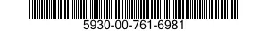 5930-00-761-6981  5930007616981 007616981