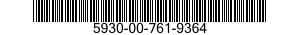 5930-00-761-9364 BRIDGE ASSEMBLY 5930007619364 007619364