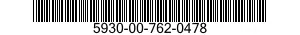 5930-00-762-0478  5930007620478 007620478