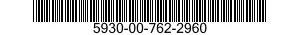 5930-00-762-2960  5930007622960 007622960