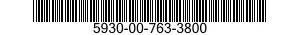 5930-00-763-3800 SWITCH,PUSH 5930007633800 007633800