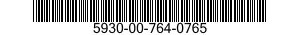 5930-00-764-0765  5930007640765 007640765