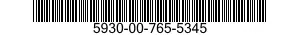 5930-00-765-5345  5930007655345 007655345